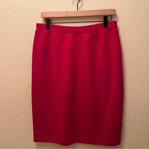 Elegant Red Women's Skirt